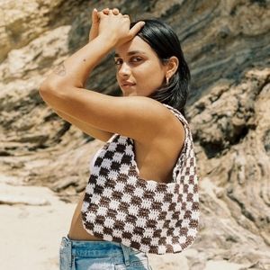 NEW Checkered Bag Firm price!